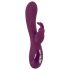 SMILE - vibrator cu 3 motoare și clitoris, mov