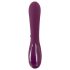 SMILE - vibrator cu 3 motoare și clitoris, mov