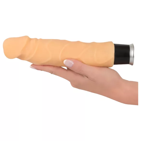 Nature Skin - vibrator realist - silicon moale - culoare naturală 23cm