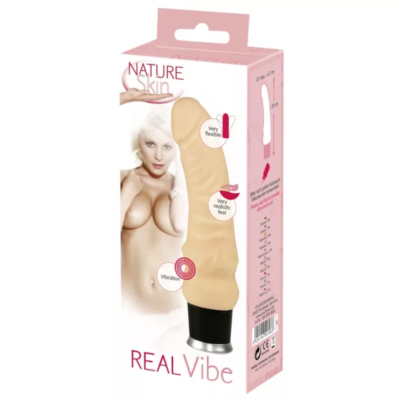 Nature Skin - Vibrator realist - silicon