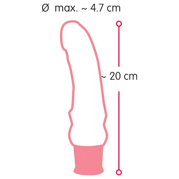 Nature Skin - Vibrator realist - silicon