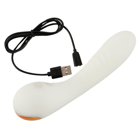 You2Toys - Vibrator pentru punctul G - fosforescent - alb