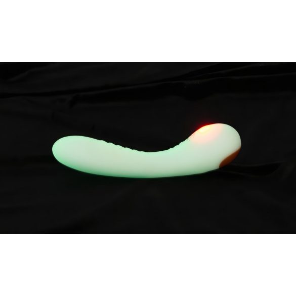 You2Toys - Vibrator pentru punctul G - fosforescent - alb