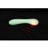 You2Toys Glow in the Dark - vibrator G-spot fosforescent (alb)