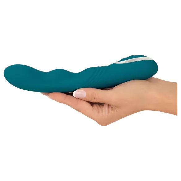 SMILE - vibrator rotativ pentru punctul G - reîncărcabil, impermeabil, verde