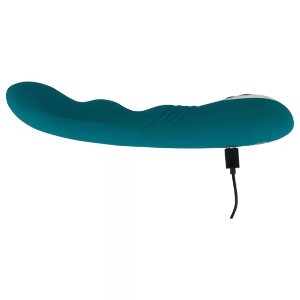 SMILE - vibrator rotativ pentru punctul G - reîncărcabil, impermeabil, verde