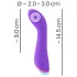 You2Toys - vibrator punctul G reîncărcabil impermeabil - mov
