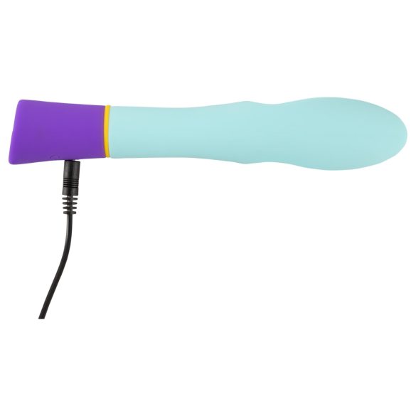 You2Toys - vibrator dublu motor, reîncărcabil, rezistent la apă - colorat