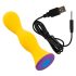 You2Toys bunt. - vibrator anal reîncărcabil și rezistent la apă (galben)