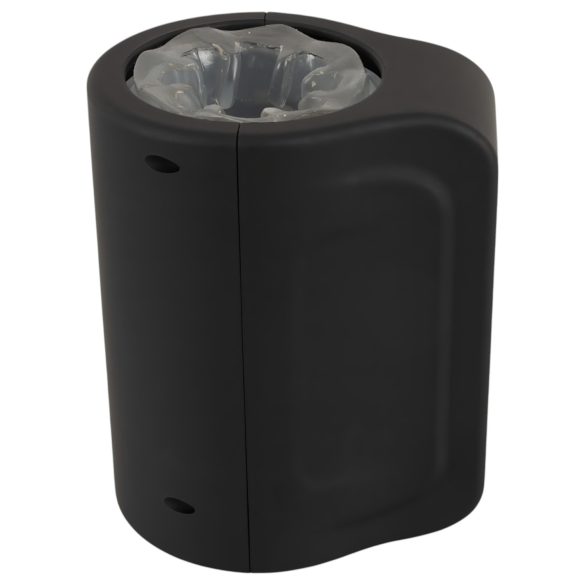 Rebel - masturbator rotativ rezistent la apă - negru