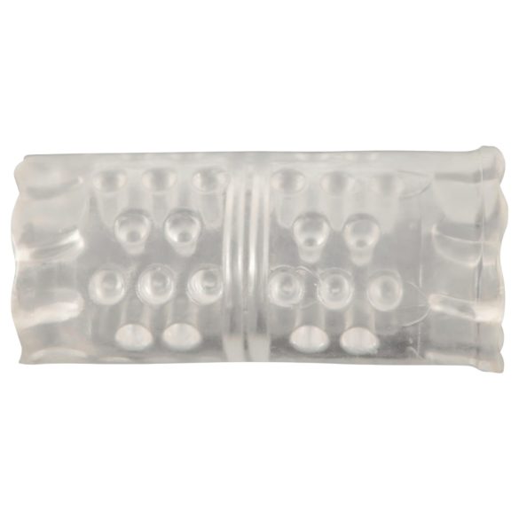 Rebel - masturbator rotativ rezistent la apă - negru