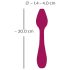 You2Toys Rosenrot - vibrator flexibil pentru punctul G (roșu)