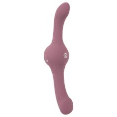 You2Toys - Vibrator dublu capăt - vibrații puternice - mov