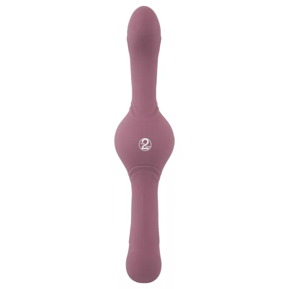 You2Toys - Vibrator dublu capăt - vibrații puternice - mov
