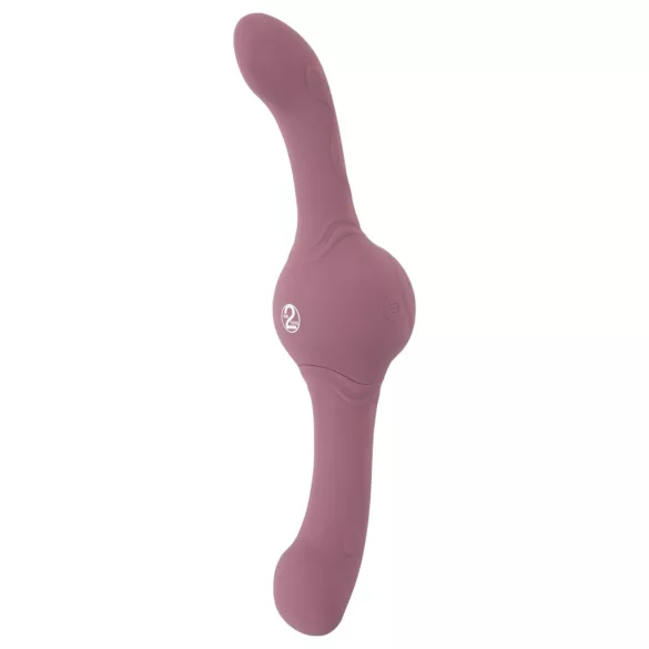You2Toys - Vibrator dublu capăt - vibrații puternice - mov