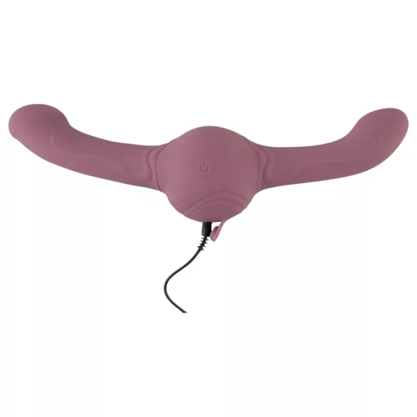 You2Toys - Vibrator dublu capăt - vibrații puternice - mov