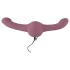 You2Toys - Vibrator dublu capăt - vibrații puternice - mov