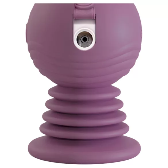 You2Toys - Vibrator anal cu vibrații puternice - silicon mov