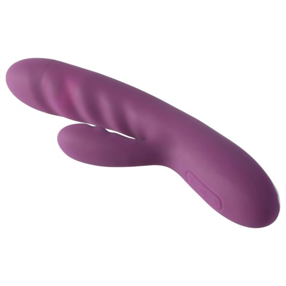 Svakom Avery - vibrator cu impulsuri și braț pentru clitoris - reîncărcabil, mov