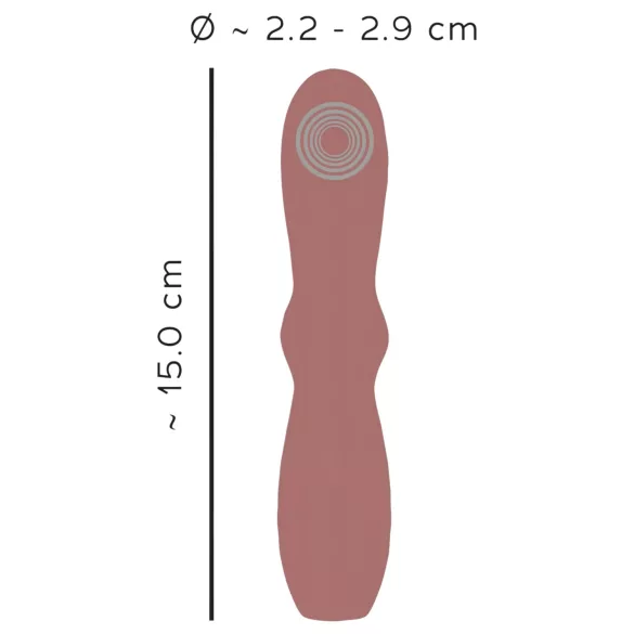 You2Toys Hazel 04 - vibrator flexibil cu acumulator - mov