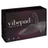 VibePad 3 - vibrator pernă pentru punctul G, reîncărcabil, cu telecomandă, negru