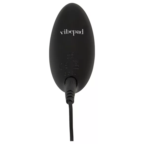 VibePad 3 - vibrator pernă pentru punctul G, reîncărcabil, cu telecomandă, negru