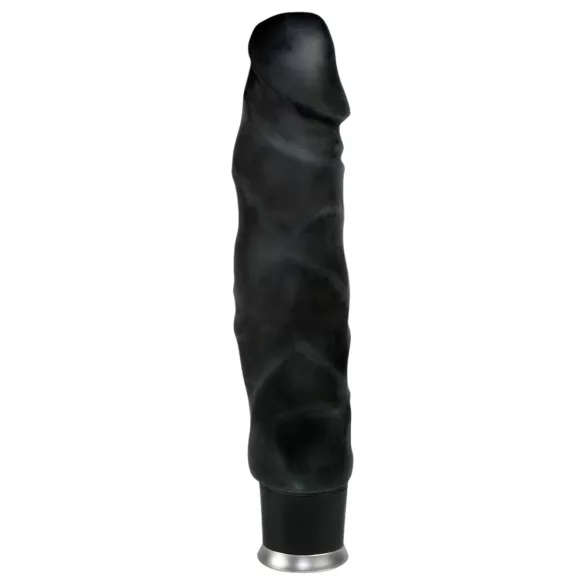 Nature Skin - vibratoare realist - negru - 22cm