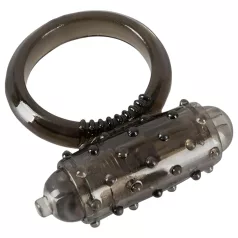 You2Toys - inel penian vibrator din silicon - negru