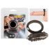 You2Toys - inel penian vibrator din silicon - negru