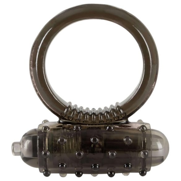 You2Toys - inel penian vibrator din silicon - negru