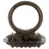 You2Toys - inel penian vibrator din silicon - negru