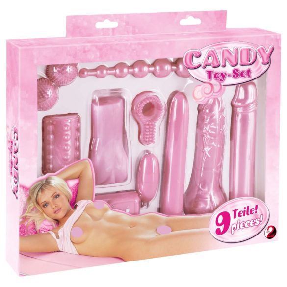 You2Toys - set jucării sexuale cu vibrații - 9 piese
