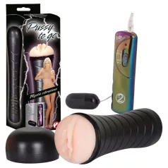 You2Toys - vagină discretă cu vibrații - material moale