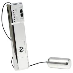 You2Toys Climax - Ou vibrator (argintiu)