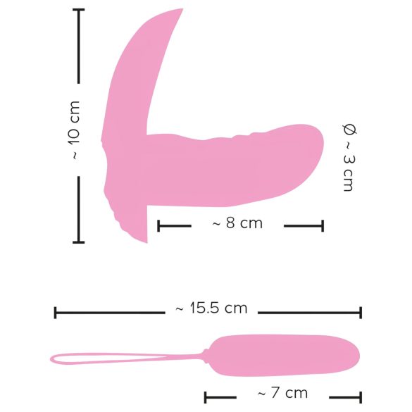 SMILE Shelly - scoică cu telecomandă (roz)