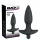 Black Velvets - plug anal vibrator - mărime medie