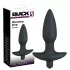 Black Velvets - plug anal vibrator - mărime medie