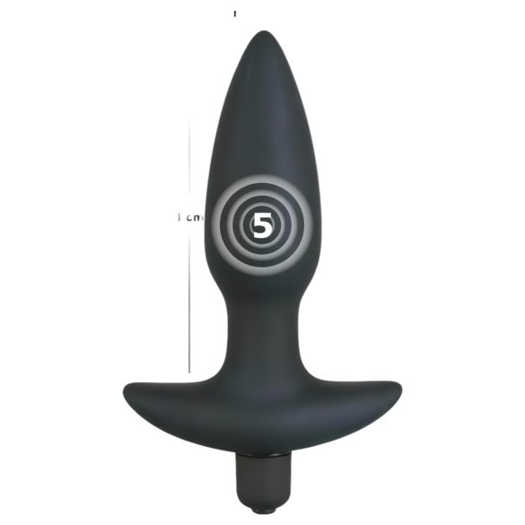 Black Velvets - plug anal vibrator - mărime medie