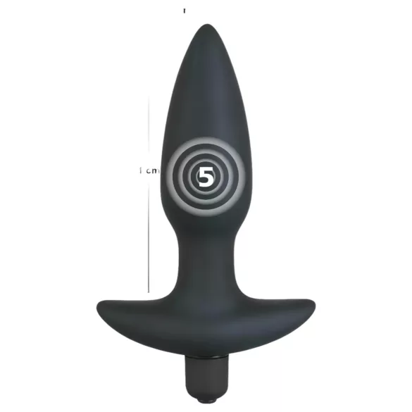 Black Velvets - plug anal vibrator - mărime medie