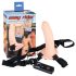 You2Toys - Strap-on vibrator cu vibrații - natur