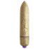 RO-80mm - mini vibrator de buze (7 ritmuri) - auriu