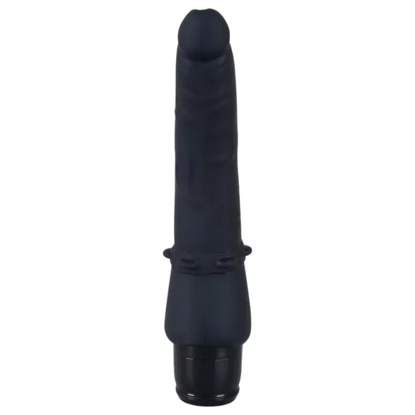 You2Toys - vibrator anal cu vibrații - silicon negru