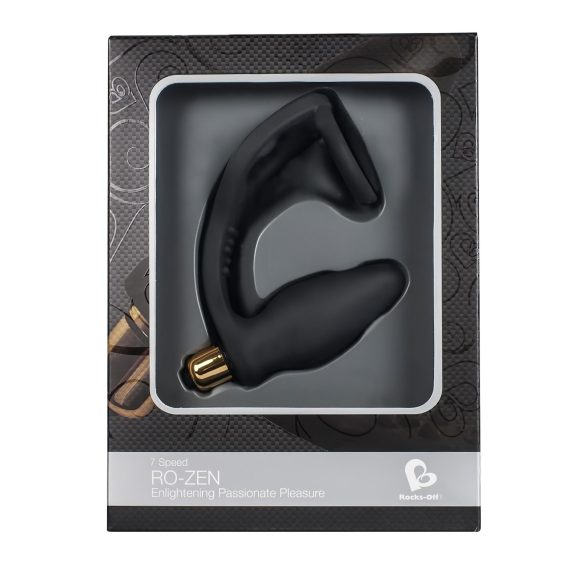 RO-ZEN - inel dublu pentru penis și vibrator anal