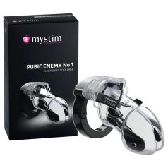 mystim Pubic Enemy No 1 - cușcă electro pentru penis mystim Pubic Enemy No 1 - cușcă electro pentru penis