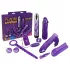 You2Toys - Set vibrator 9 piese - mov - kit accesorii sexuale
