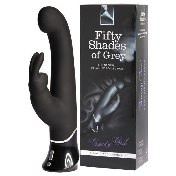 Fifty Shades of Grey - vibrator cu braț stimulator clitoris - reîncărcabil USB