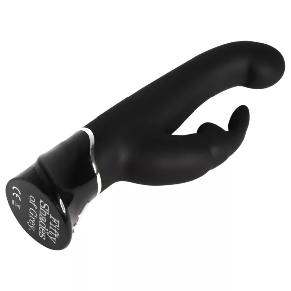 Cele cincizeci de umbre ale lui Grey Greedy Girl - vibrator cu braț pentru clitoris (negru)
