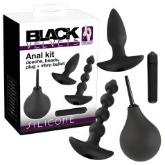 Black Velvets - set vibratoare anale - 4 piese
