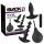 Black Velvets - set vibratoare anale - 4 piese
