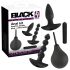 Black Velvets - set vibratoare anale - 4 piese